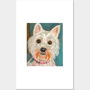 WESTIE IN PASTEL Posters and Art